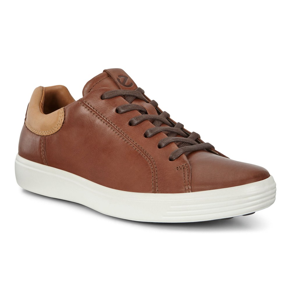 Tenis Hombre - ECCO Soft 7 Streets - Marrom - LMY620579